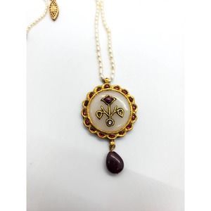 vintage 18k Gold Pendant